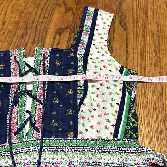 Loungees vintage Floral Patterned Prairie Dress - Picture 8 of 10